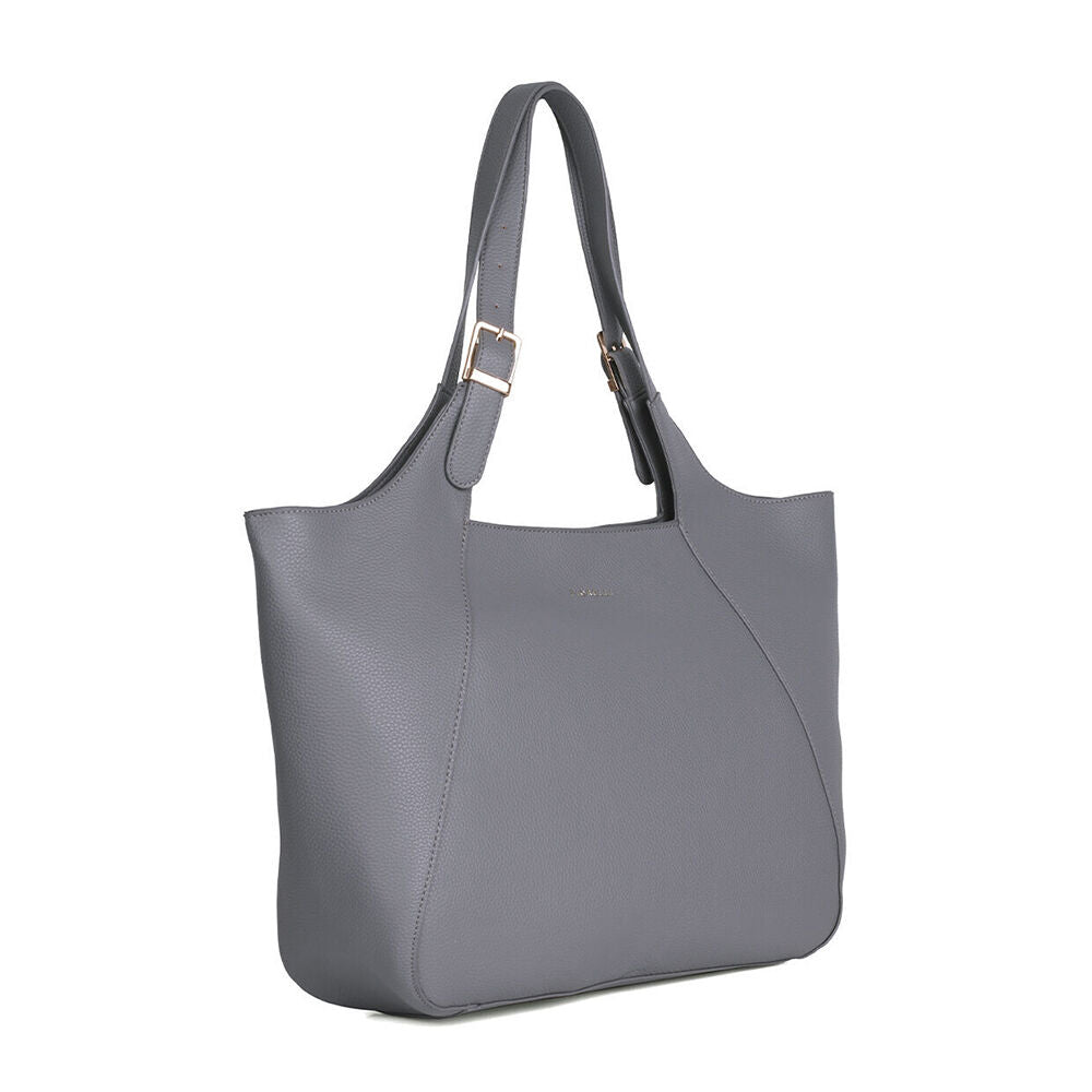 Fiorelli Women's Taylor Shoulder Tote Bag w/ Dual Slip Pocket 36x32cm Grey