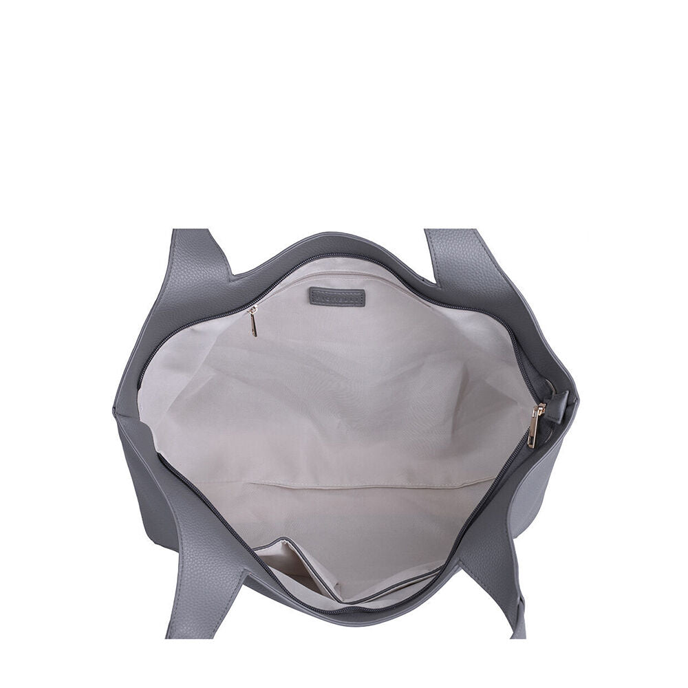 Fiorelli Women's Taylor Shoulder Tote Bag w/ Dual Slip Pocket 36x32cm Grey