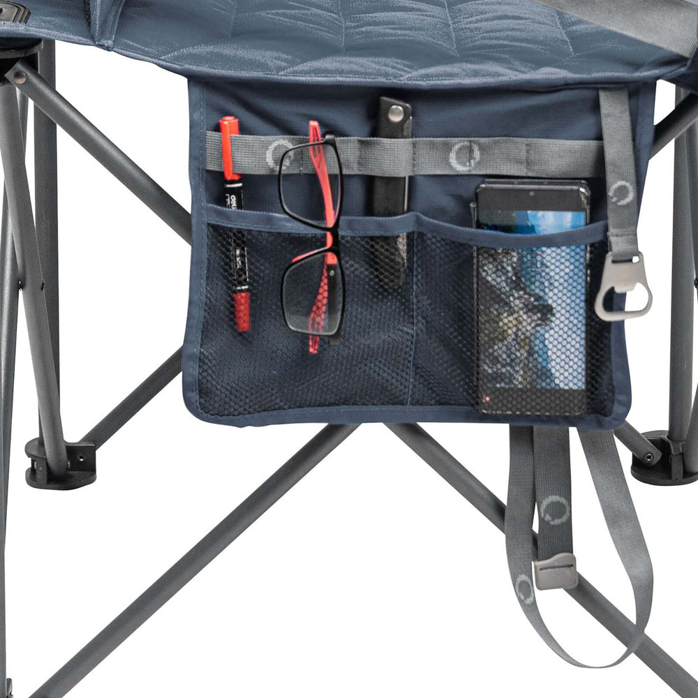 Quest Outdoors Steel Frame Big Mutha Camp Chair - Midnight Blue