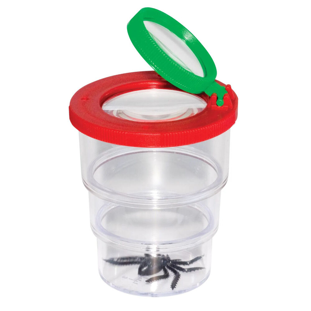6PK Edu-Toys Bug Viewer Kids/Children STEM Learning Toy - Clear 5y+