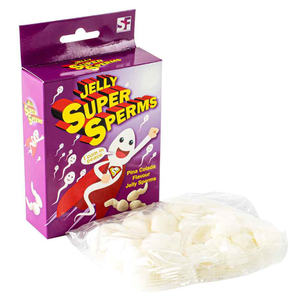 2PK Jelly Super Sp*rms Adults Sweets Candy Bucks/Hens Confectionery 18+