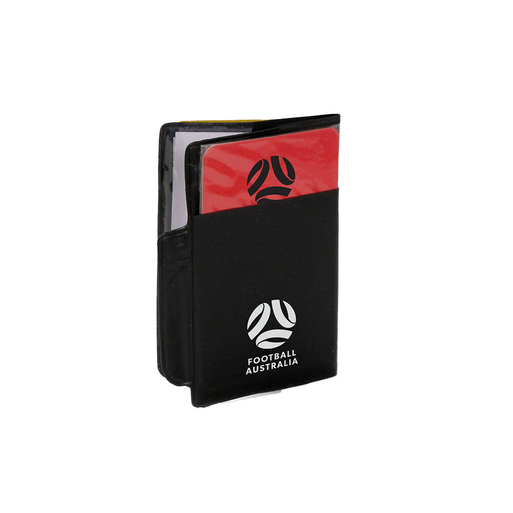 4pc Football Australia Summit Endorsed Referee Cards & Wallet