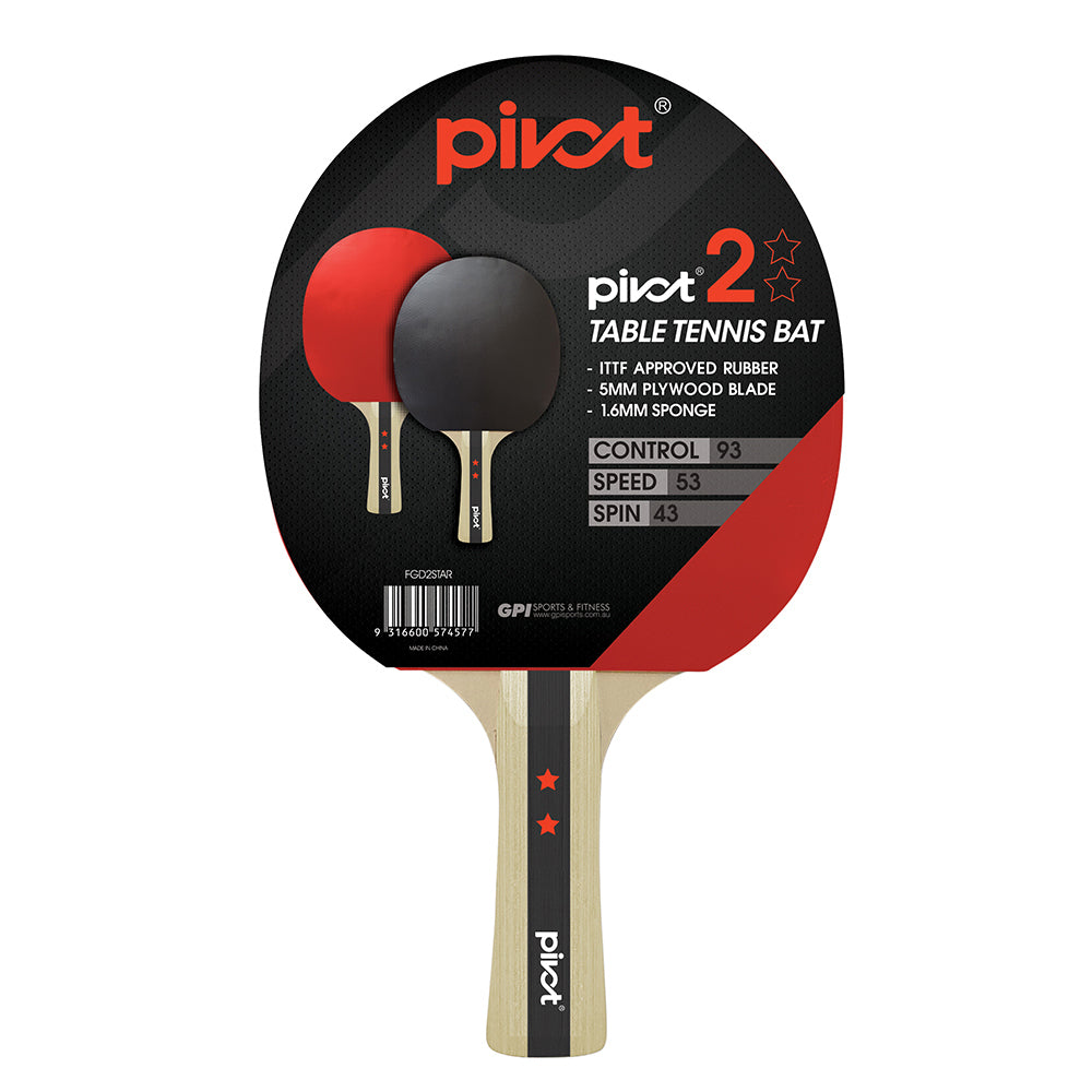 8PK Pivot 2 Star Table Tennis Racquet Sports Equipment