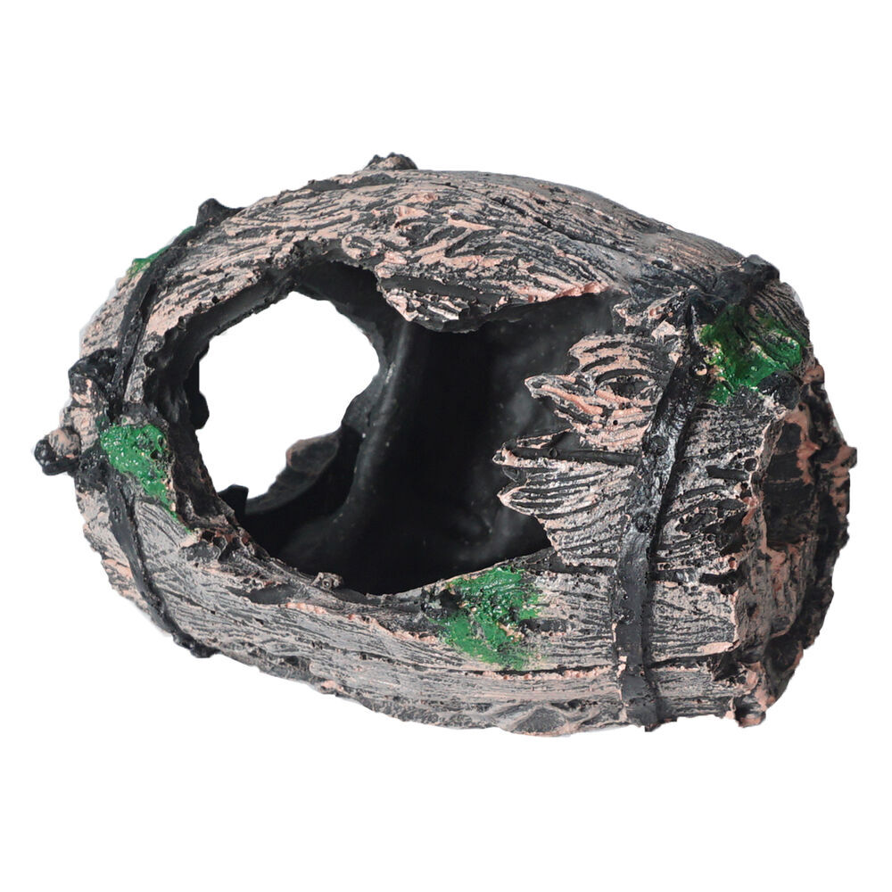 3PK Dudley's World Of Pets Broken Barrel Aquarium Decoration
