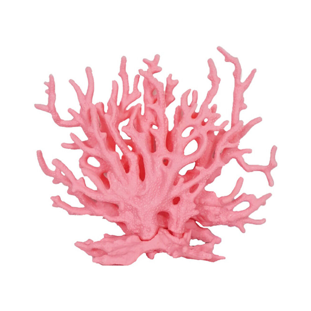 3PK Dudley's World Of Pets Aquarium/Fish Tank Large Coral Decor 14cm