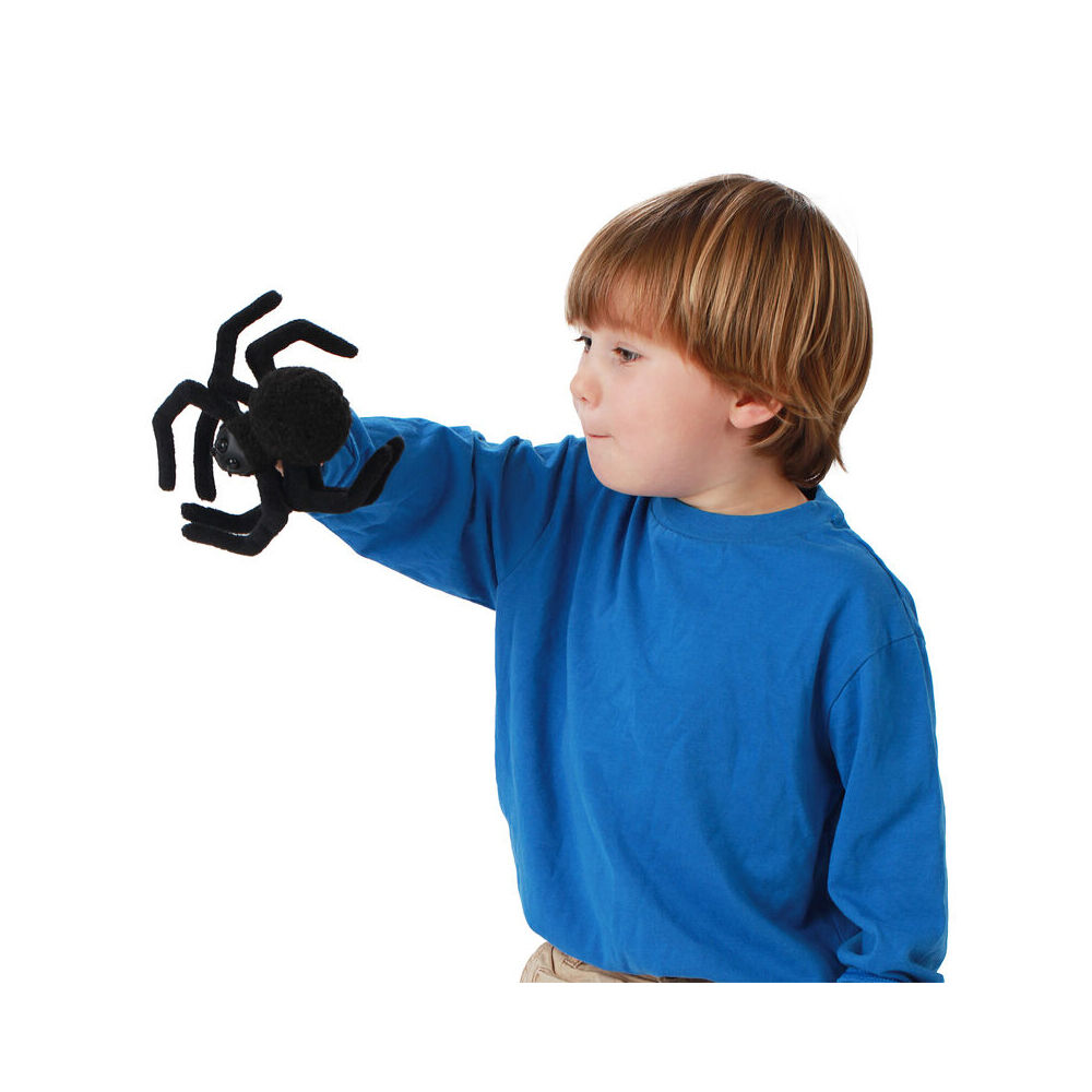 3pc Folkmanis Mini Spider Finger Puppet 13cm Kids Toy 3y+