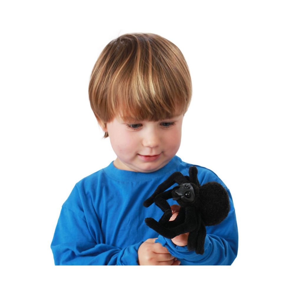 3pc Folkmanis Mini Spider Finger Puppet 13cm Kids Toy 3y+