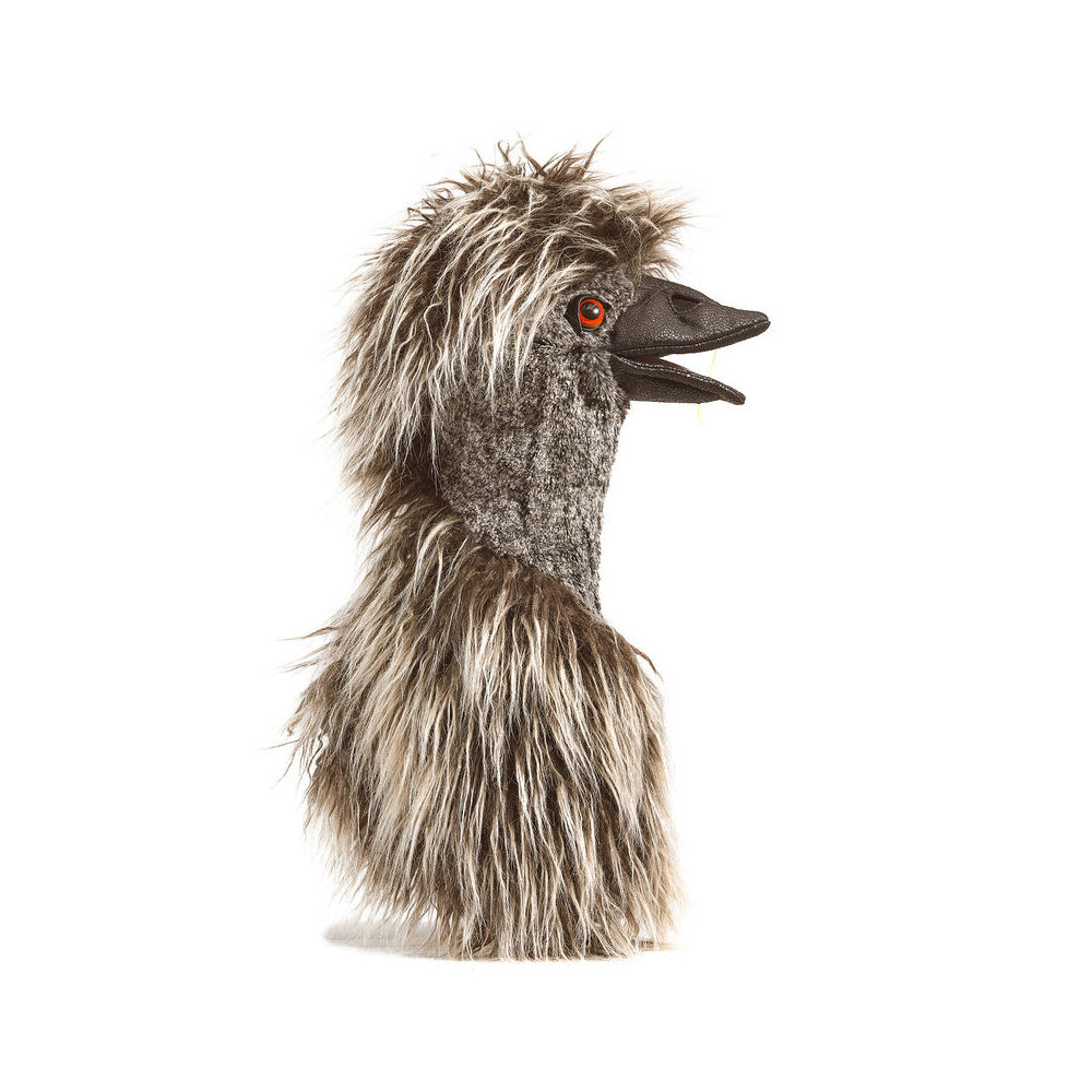 Folkmanis Emu Stage Hand Puppet Kids/Children Toy Grey 3y+