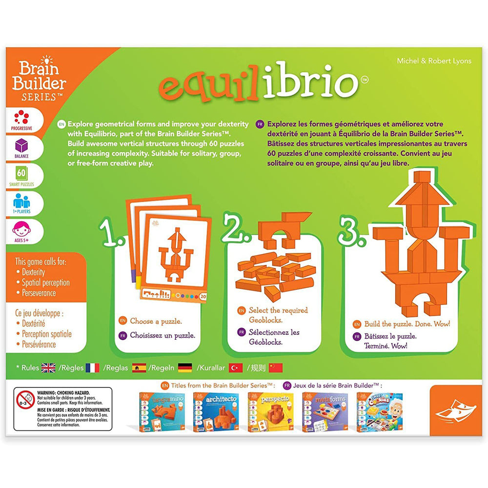 Foxmind Brain Builder Series Equilibrio Game Kids 5y+