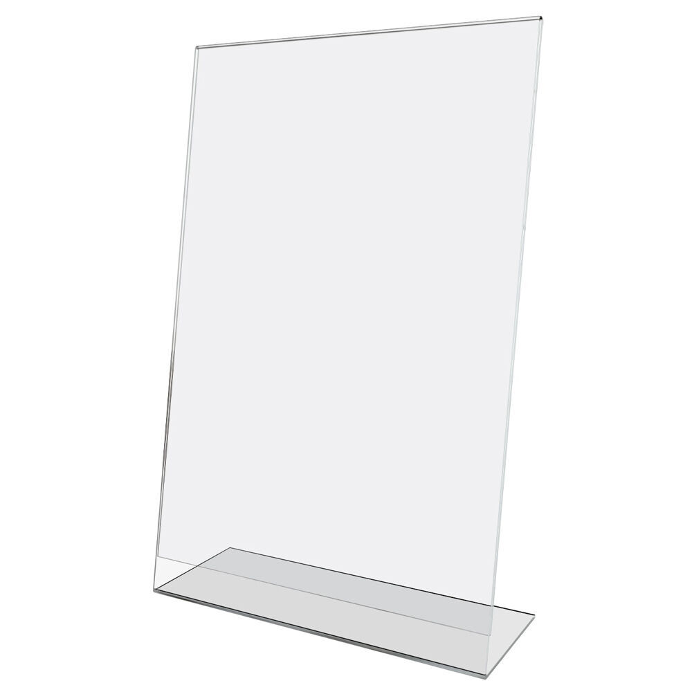 12PK Unigift Inspire Vertical Standing Picture Photo Frame 15x20cm Clear