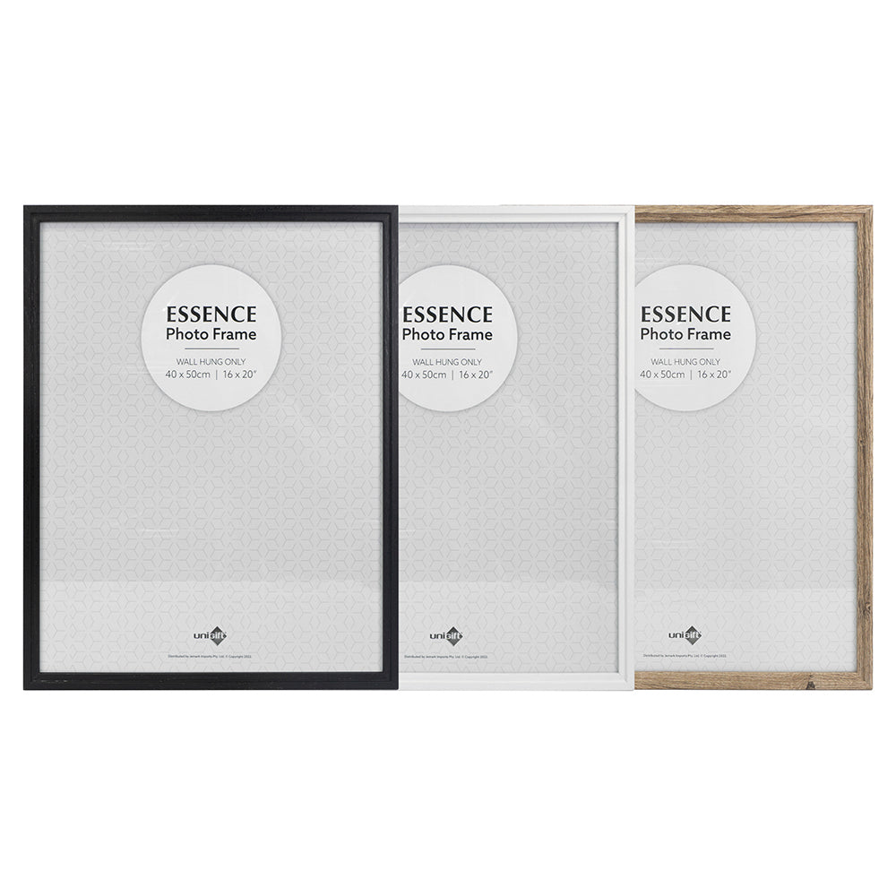 2PK Unigift Essence 40x50cm MDF/Glass Picture Frame - Assorted