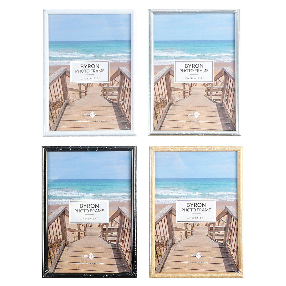 6PK Unigift Byron Home Photo/Picture Frame 13x18cm Assorted