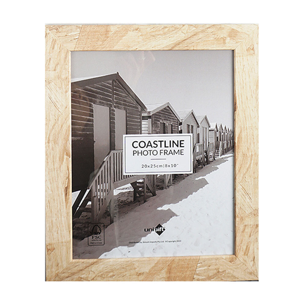 6PK Unigift Coastline Home Photo/Picture Frame 20x25cm Assorted