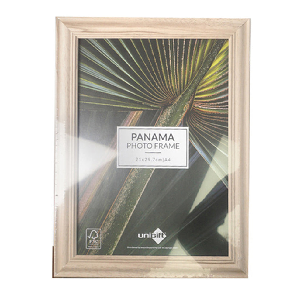 4PK Unigift A4 Panama Photo Picture Frame Home Decor Assorted