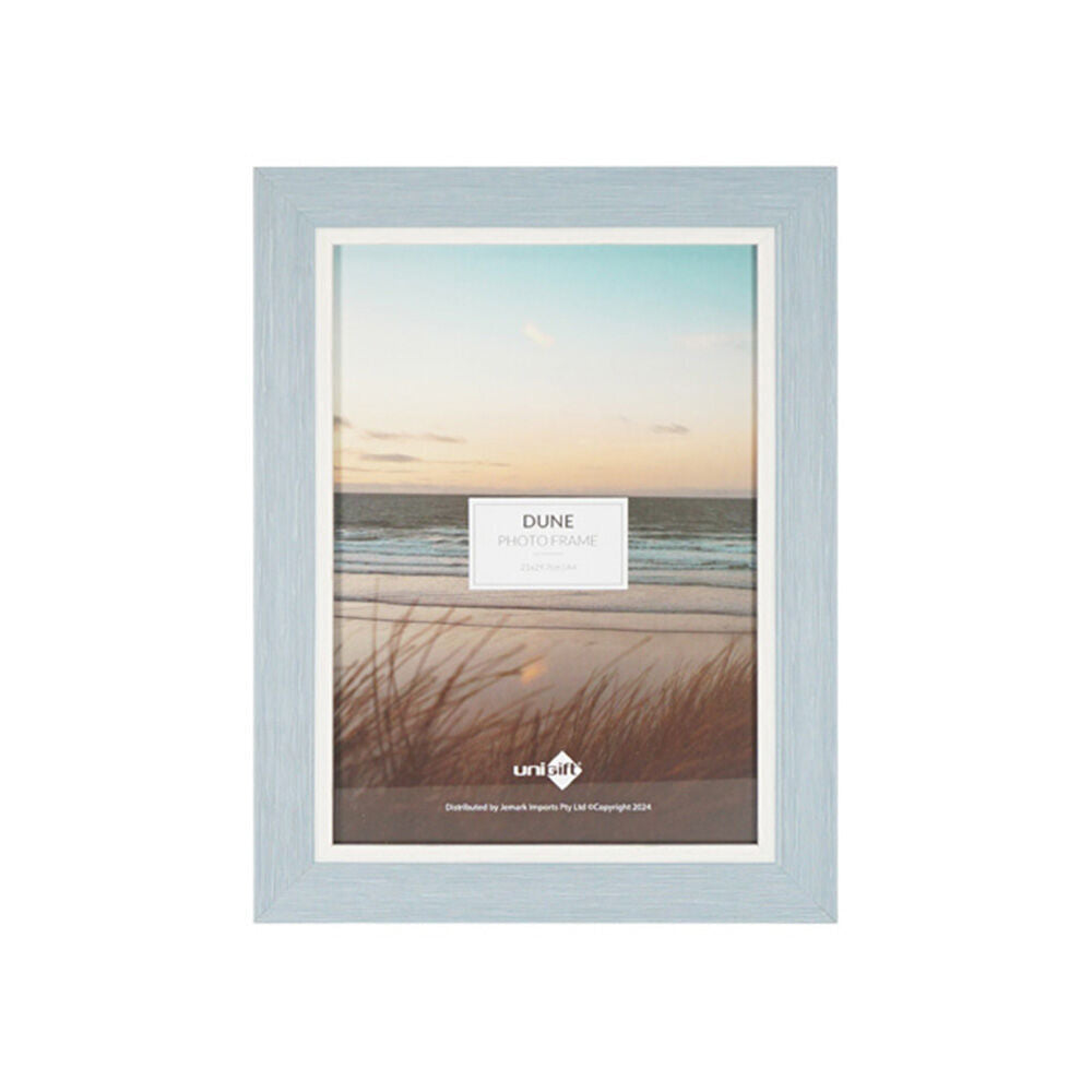 4PK Unigift Dune A4 Photo Frame Picture Holder 21x29.7cm - Blue