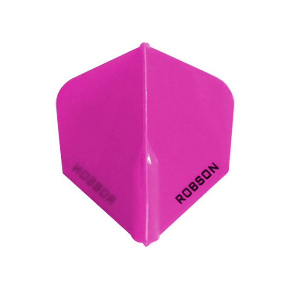 2x 3pc Robson Plus Dart Flights Standard Accessory Set - Pink