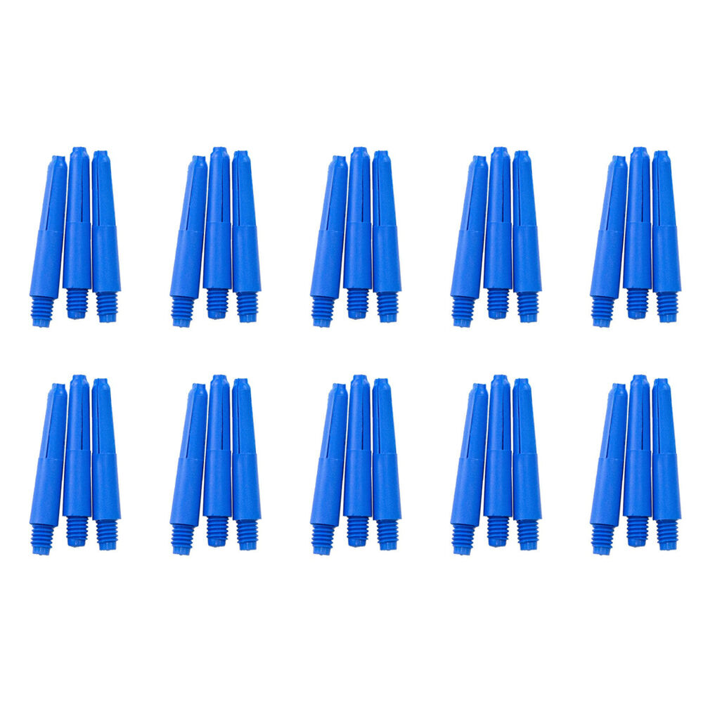 10x 3pc Formula Sports Nylon Dart Shafts Stems Extra Short 30mm Assorted