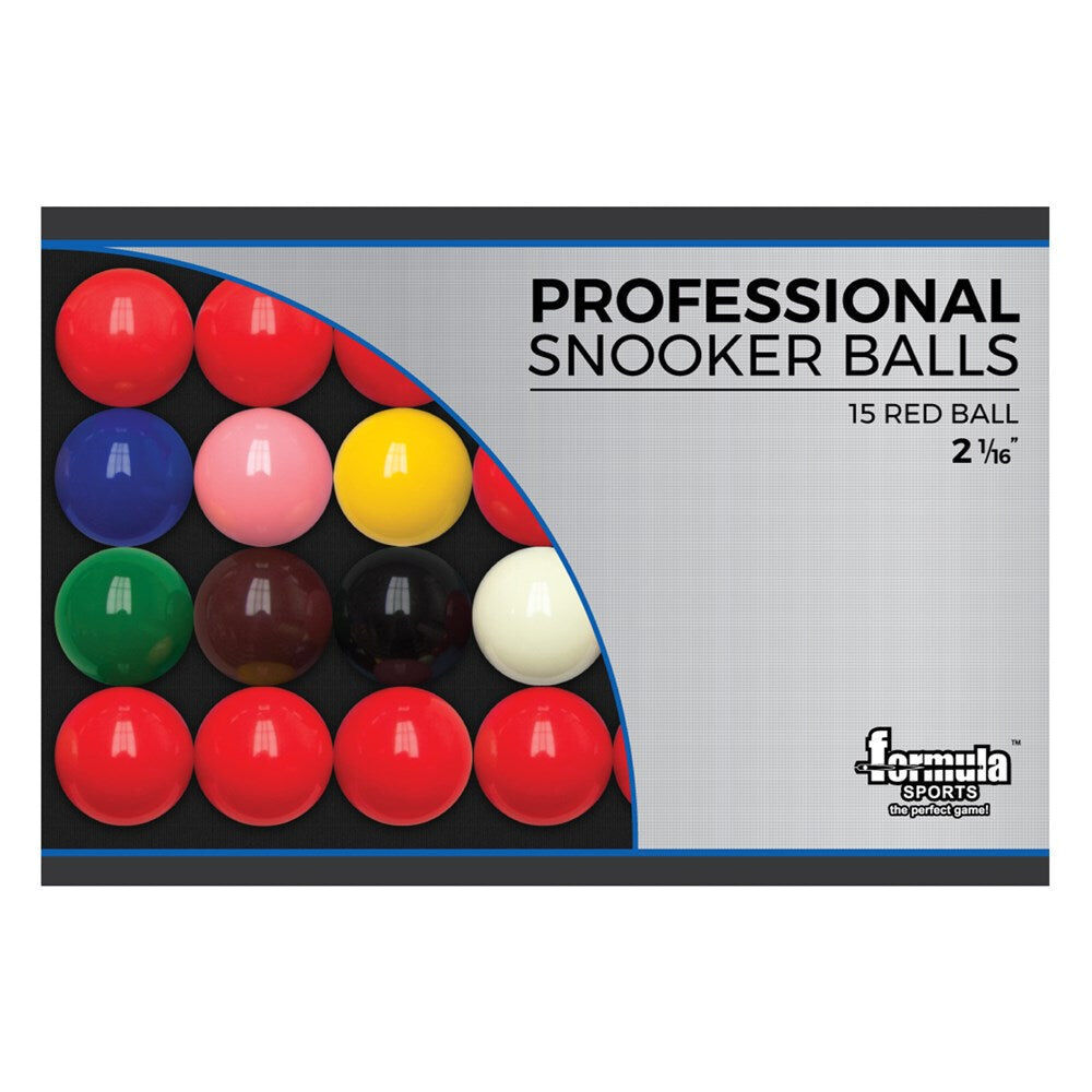 21pc Formula Sports Professional Pool Snooker Billiard Table Balls Set 2 1/16in
