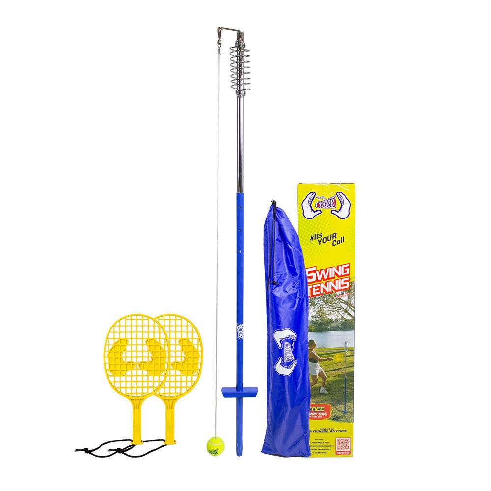 Cooee Outdoor Swing Tennis Game 2-Player Set w/ Carry Bag 6+
