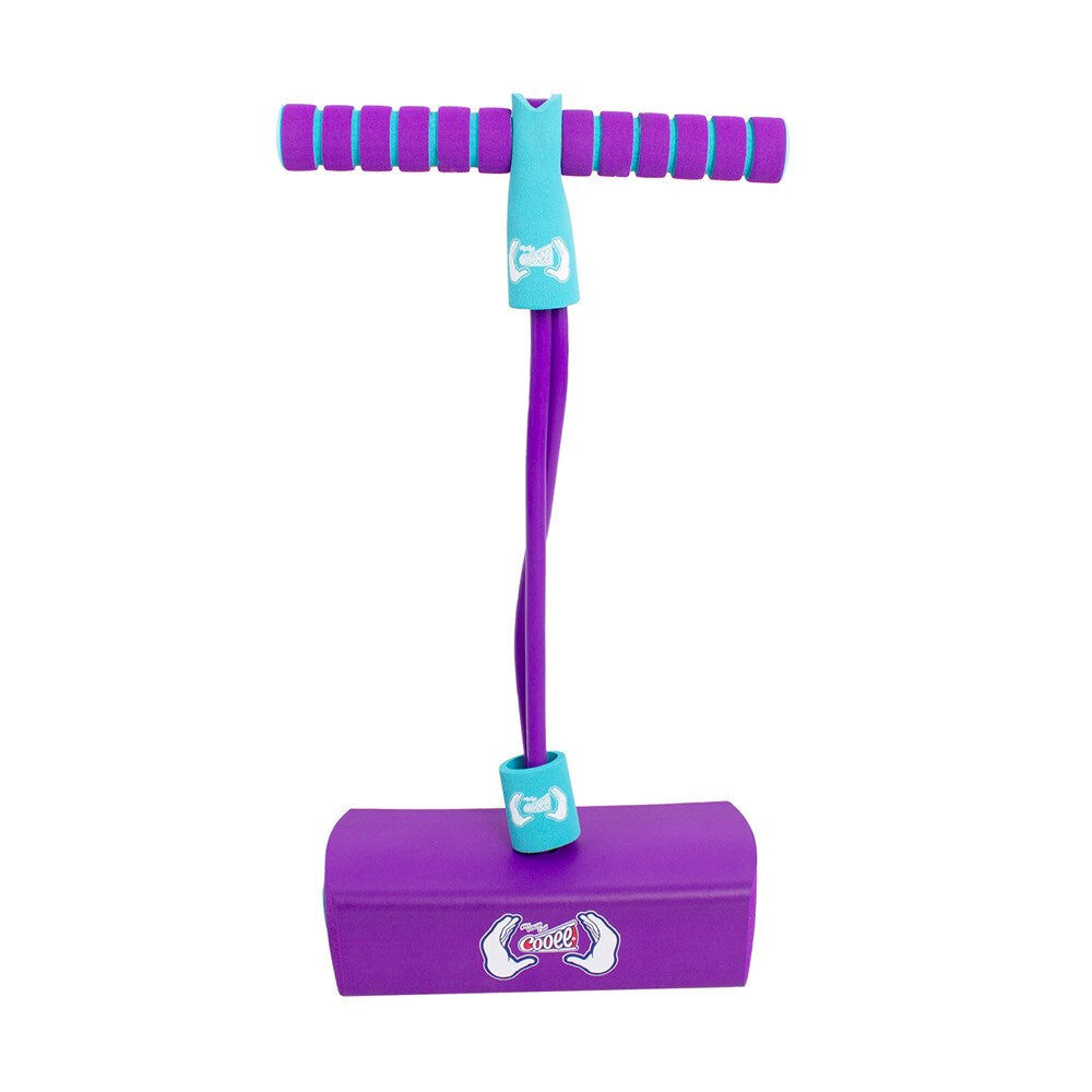 Cooee Freestyle Junior Pogo Bounce Jump Stick Upto 110kg Purple/Blue 3+