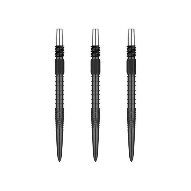 3pc Target Swiss Firepoint Dart Point Replacement Spare Tip 26mm Black
