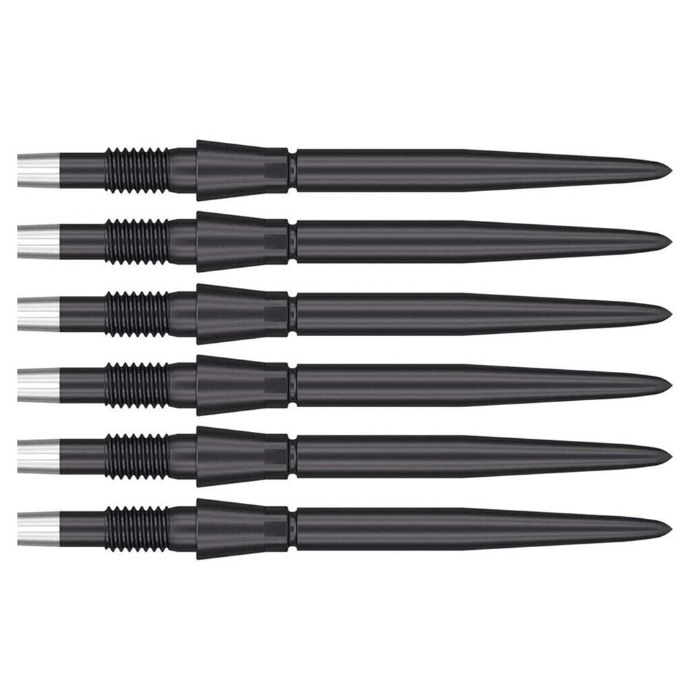 2x 3pc Target Swiss Storm Dart Point Replacement Spare Tip 35mm Black