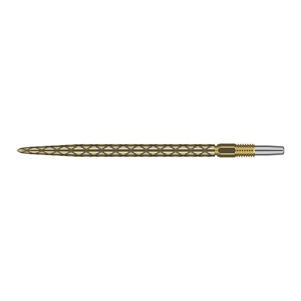 3pc Target Swiss Diamond Pro Gold Dart Point Replacement Spare Tip 40mm