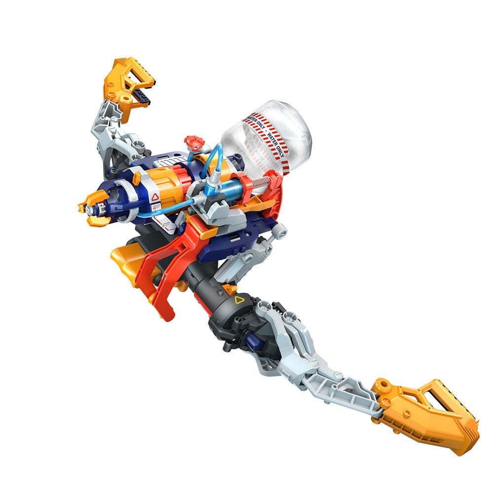 Johnco Mega Cyborg 5 Water Blaster Transformer Kids Play Toy 10y+