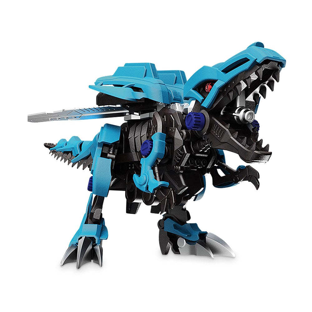 Johnco Tyrannosaurus Rex Armoured Dinosaur Robot STEM Building Toy Kit 8y+