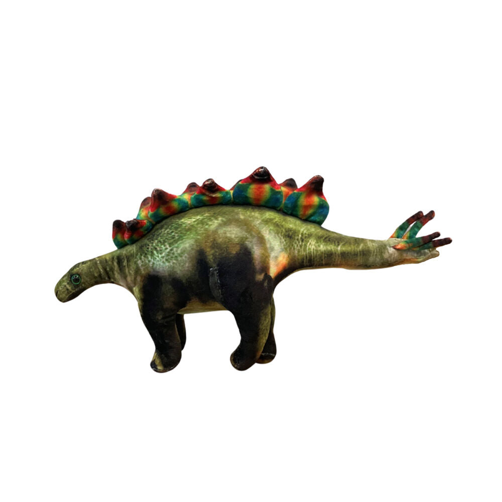 Johnco Plush Dinosaur Soft Toy Stegosaurus 18x35cm Kids 3y+