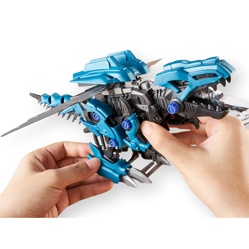 Johnco Tyrannosaurus Rex Armoured Dinosaur Robot STEM Building Toy Kit 8y+