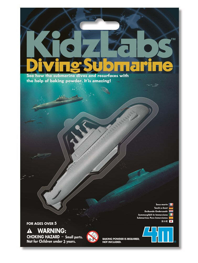 2PK 4M KidzLabs Diving Submarine Kids Learning Toy 5y+