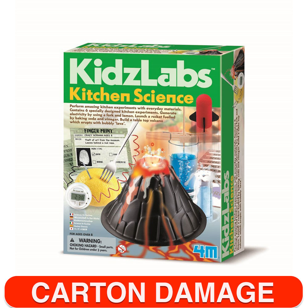 4M KidzLabs Kitchen Science Educational Kids Toy 8y+