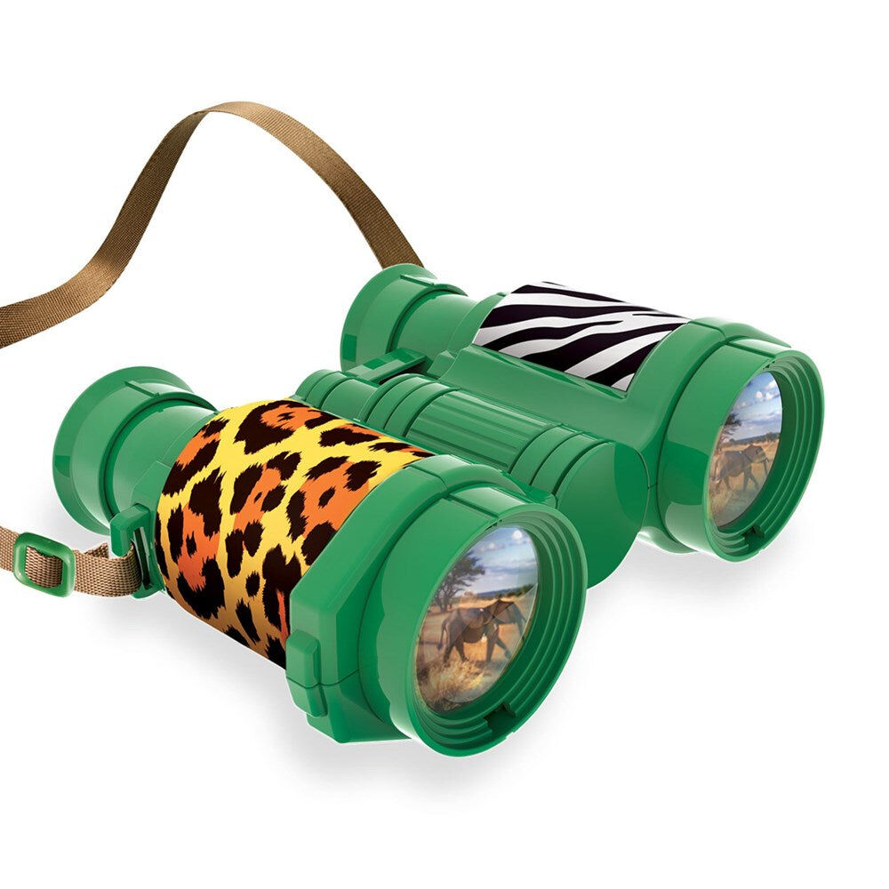 4M Kidzlabs Build Your Own Binocular STEM Toy Kids - Green 5y+