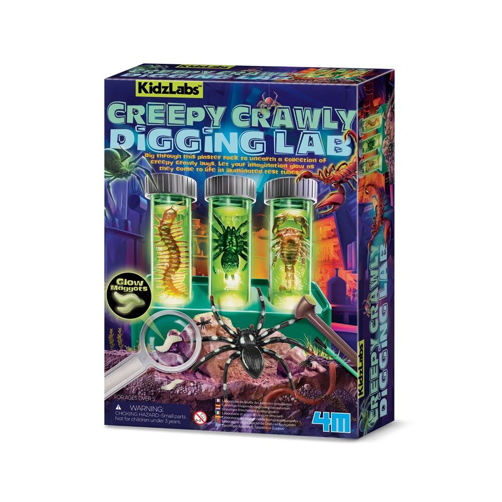 4M Kidzlabs Creepy Crawly Digging Lab STEM Toy Kids 5y+
