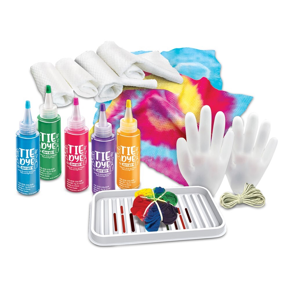 4M KidzMaker Tie Dye Art Kit Kids Activity Set 8y+