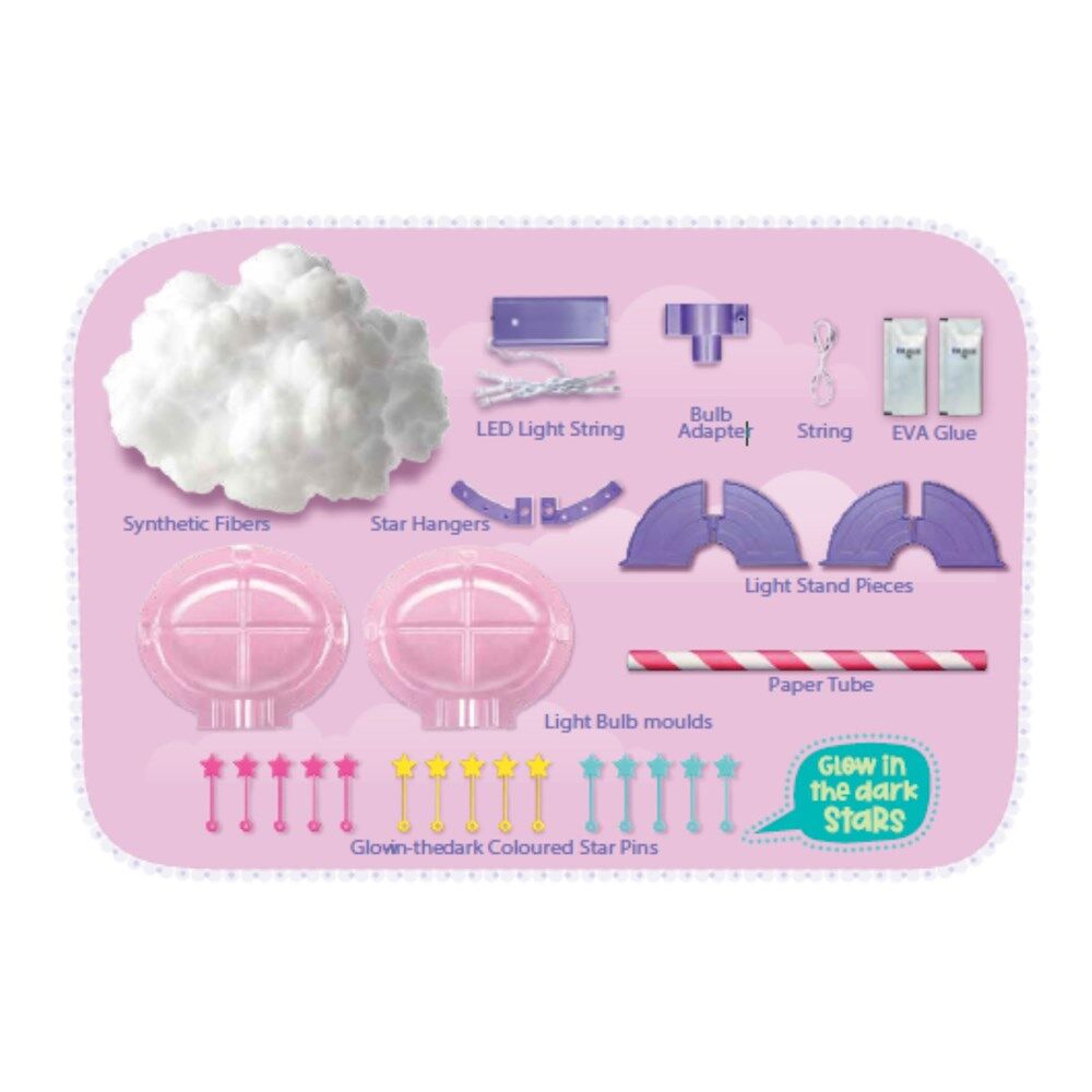 4M KidzMaker Make Your Own Fluffy Cloud Light 42cm Kids 5y+