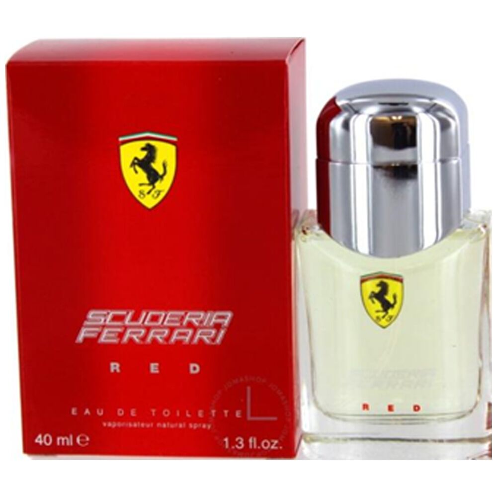 2PK Ferrari Scuderia Red Men Fragrance EDT Eau de Toilette Spray Bottle 40ml