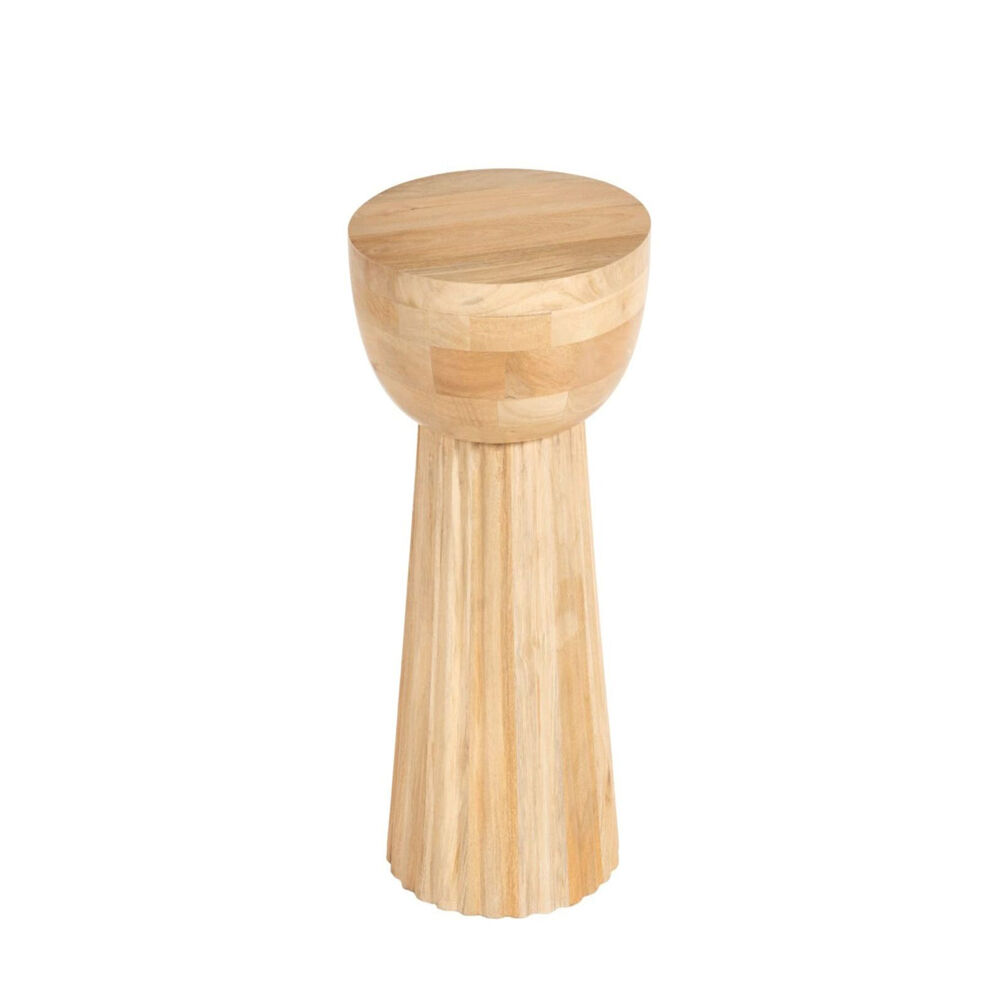 E Style Layla Mango Wood Side Table 35x50cm - Natural