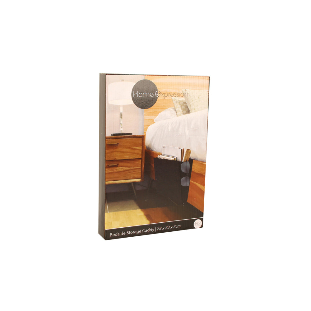 3PK Home Expression Bedside Storage Caddy Orginiser 28x23cm