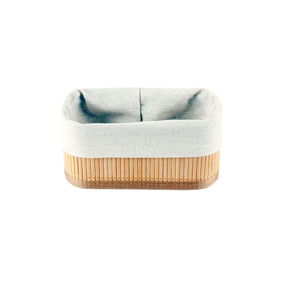 3pc Maine & Crawford Kalib 20/25/30cm Storage Baskets w/ Lining - Natural