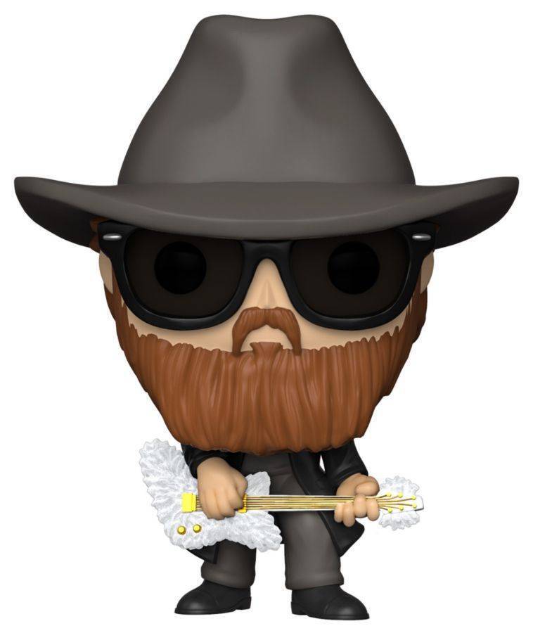Pop! Vinyl Figurine ZZ Top - Billy Gibbons Flocked