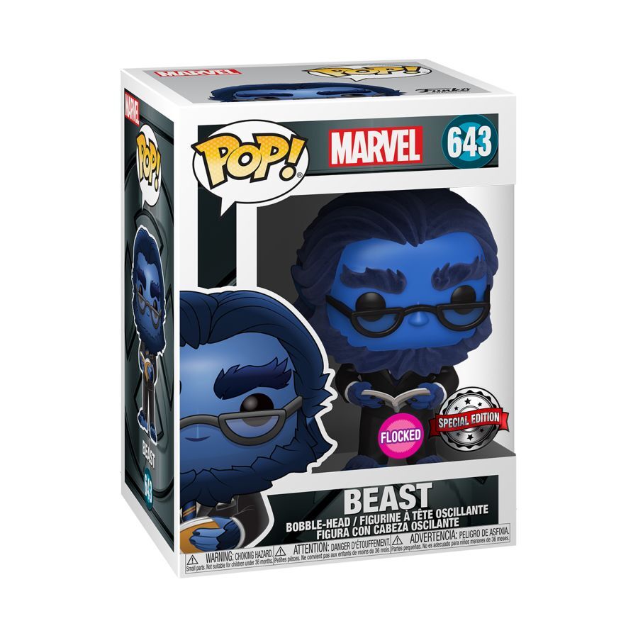 Pop! Vinyl Figurine X-Men 3: The Last Stand - Beast Flocked RS #643