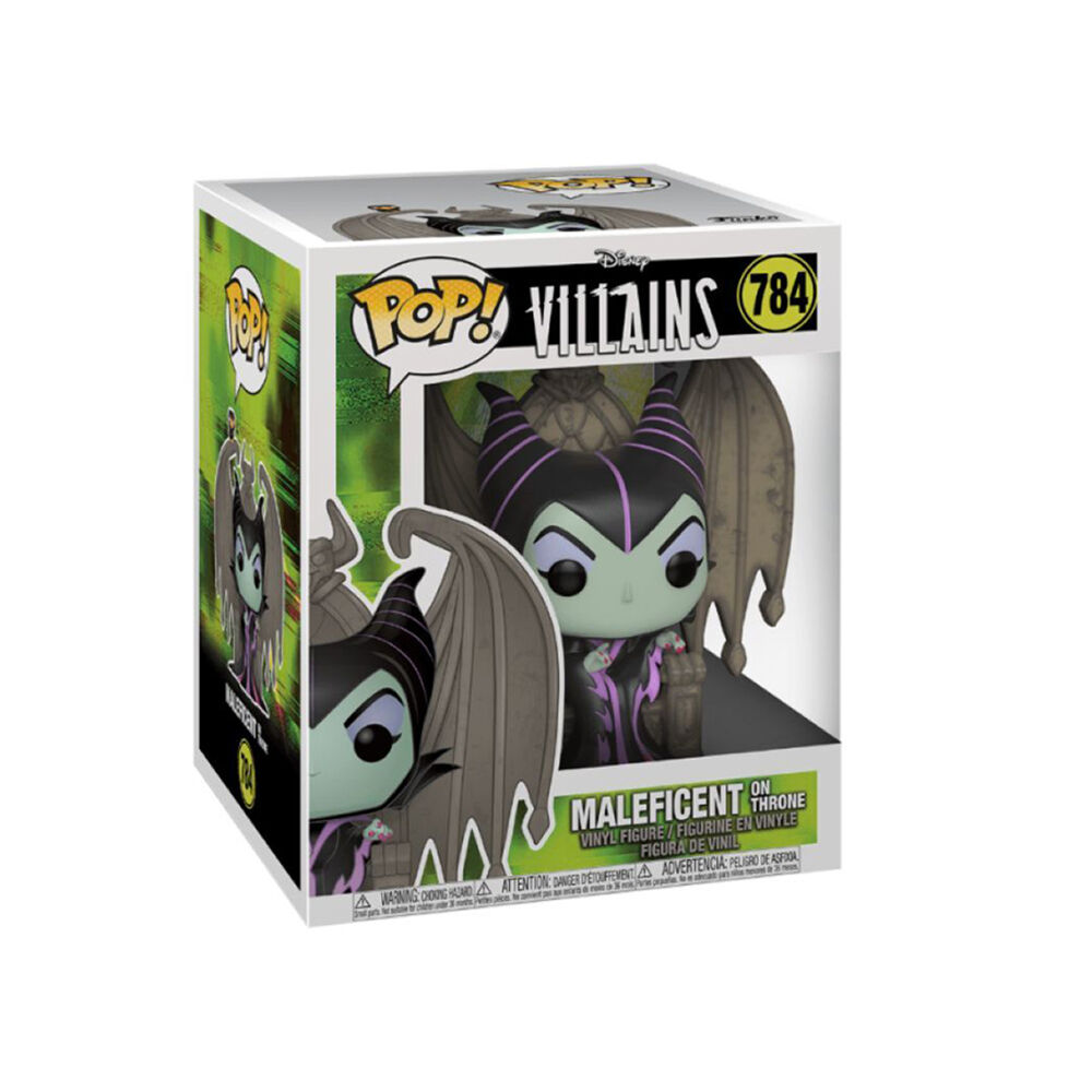 Sleeping Beauty Maleficent on Throne Deluxe Pop! Action Figure Toy