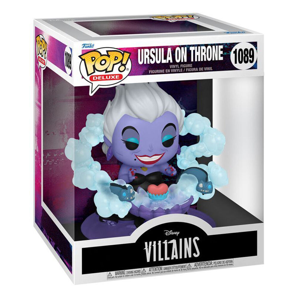 Disney Villains Ursula on Throne Pop Deluxe Action Figure 12.7cm