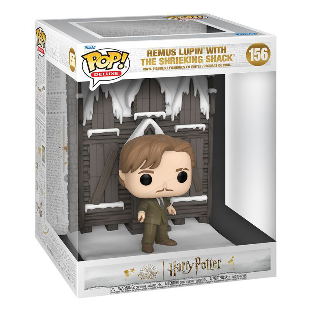 Harry Potter Remus Lupin With Shrieking Shack Pop Deluxe Action Figure 18cm