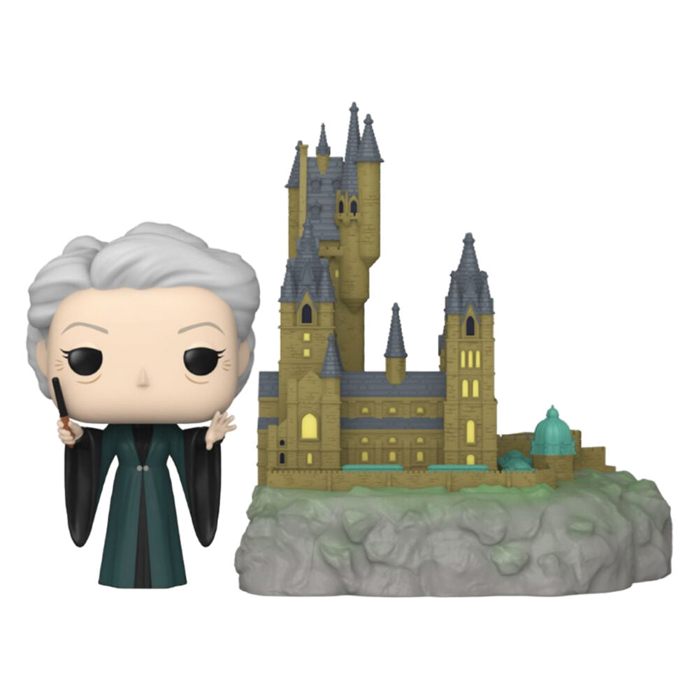 Harry Potter Minerva McGonagall With Hogwarts Pop Town Action Figure 16.5cm