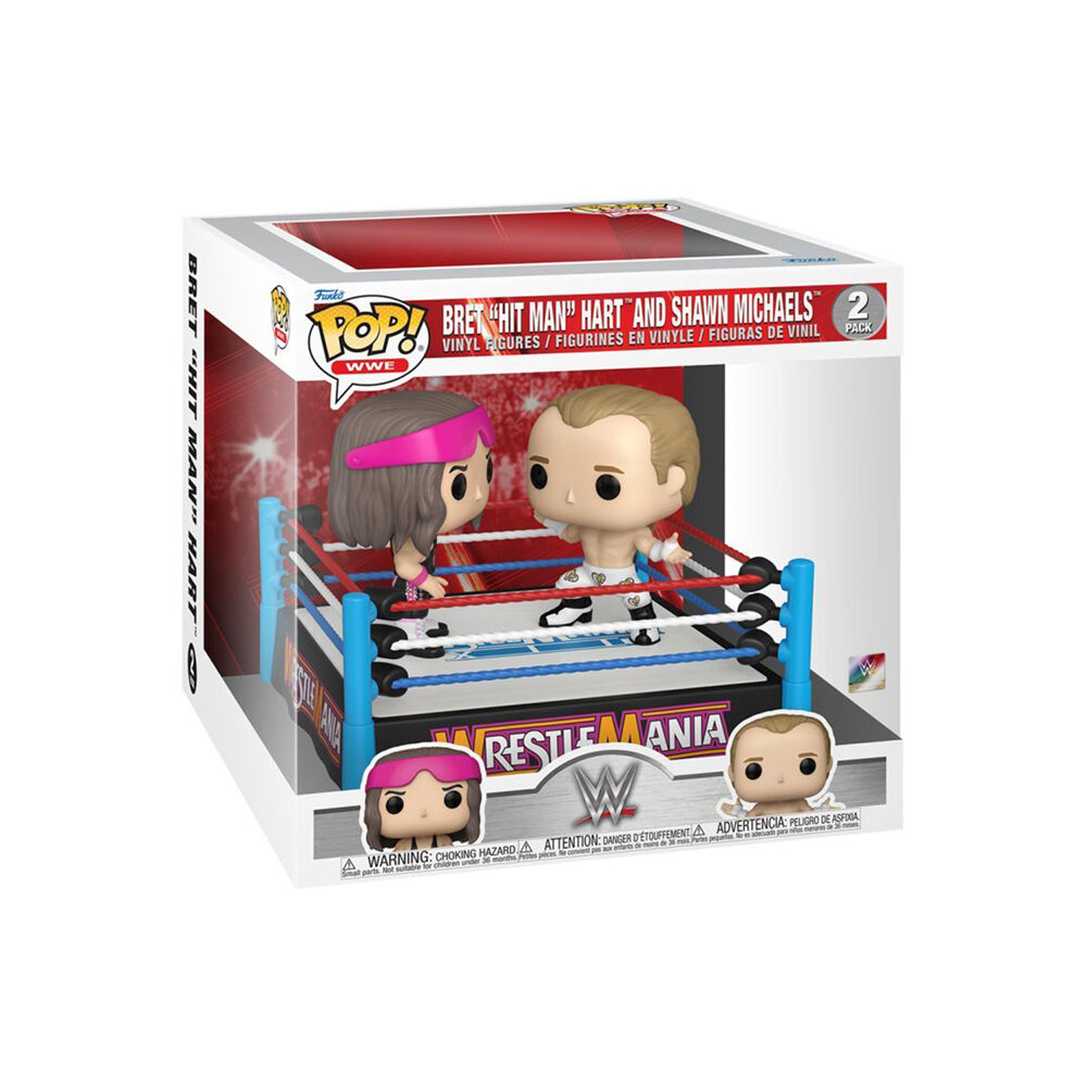 WWE Bret Hart Vs Shawn Michaels Pop! Moment Action Figure 9.80cm