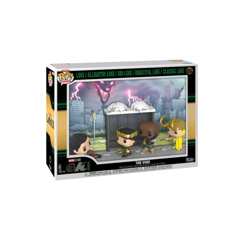 Loki The Void Pop Moment Deluxe Action Figure Toy Set