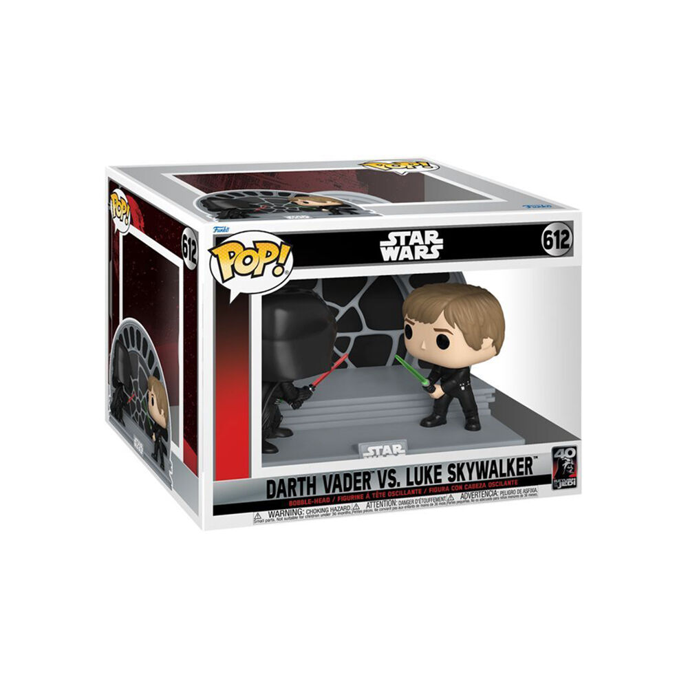 Star Wars Luke vs Vader ROTJ Pop! Moment Action Figure Toy